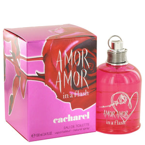 Amor Amor in a Flash by Cacharel Eau De Toilette Spray (Unboxed) 1.7 oz for Women