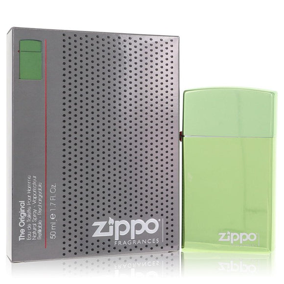Zippo Green by Zippo Eau De Toilette Refillable Spray 1.7 oz for Men