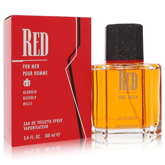 RED by Giorgio Beverly Hills Eau De Toilette Spray (Unboxed) 1.7 oz for Men