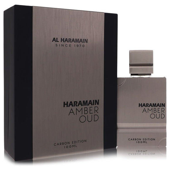 Al Haramain Amber Oud Carbon Edition by Al Haramain Eau De Parfum Spray (Unisex) 2 oz for Men