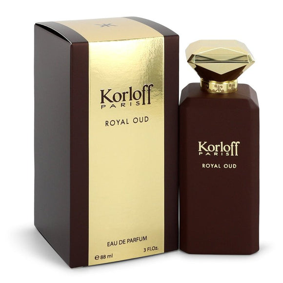 Korloff Royal Oud by Korloff Eau De Parfum Spray (Unisex Unboxed) 3 oz for Women