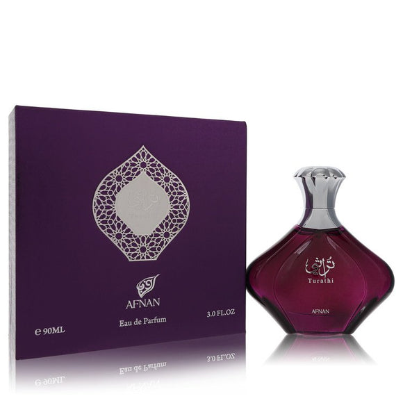 Afnan Turathi Purple by Afnan Eau De Parfum Spray   (Unboxed) 3 oz for Women