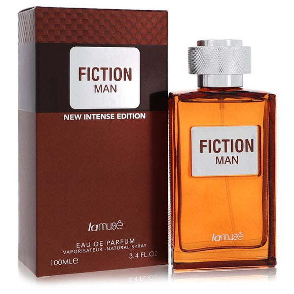 La Muse Fiction by La Muse Eau De Parfum Spray (New Intense Edition) 3.4 oz for Men