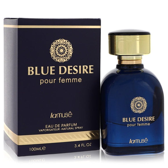 La Muse Blue Desire by La Muse Eau De Parfum Spray 3.4 oz for Women