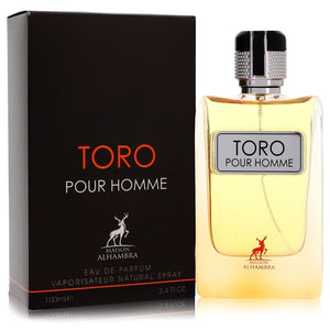 Toro Pour Homme by Maison Alhambra Eau De Parfum Spray 3.4 oz for Men