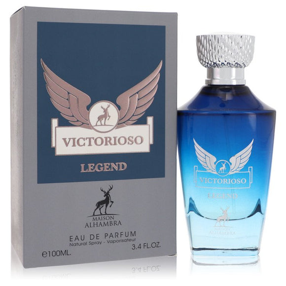 Victorioso Legend by Maison Alhambra Eau De Parfum Spray 3.4 oz for Men