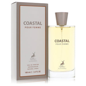 Coastal Pour Femme by Maison Alhambra Eau De Parfum Spray 3.4 oz for Women