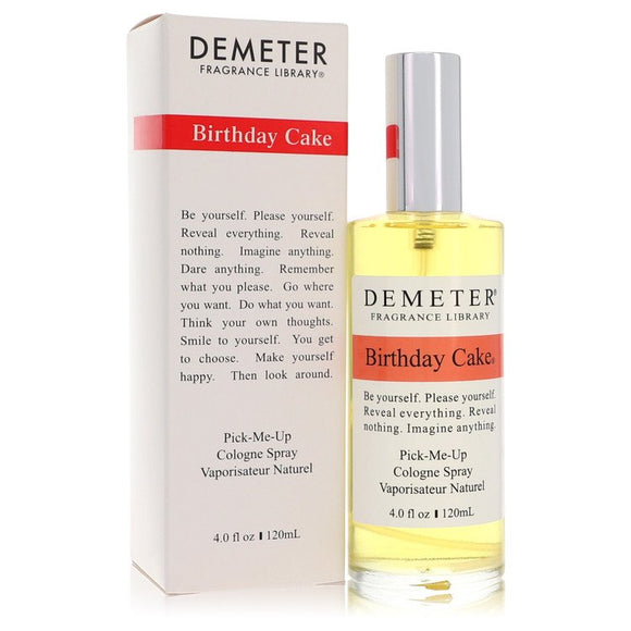 Demeter Birthday Cake by Demeter Cologne Spray (Unboxed) 4 oz for Women