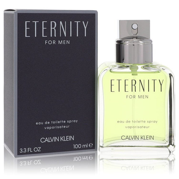 ETERNITY by Calvin Klein Eau De Parfum Spray (Unboxed) 6.7 oz for Men