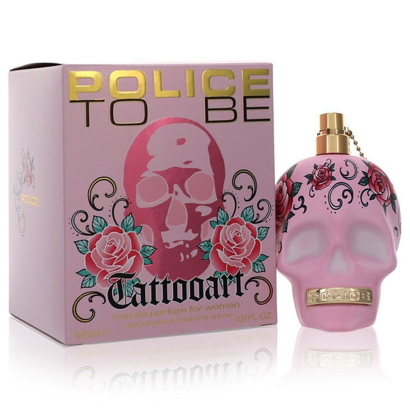 Police To Be Tattoo Art by Police Colognes Eau De Parfum Spray (Unboxed) 4.2 oz for Women