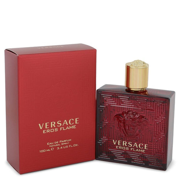 Versace Eros Flame by Versace After Shave Lotion (Unboxed) 3.4 oz for Men