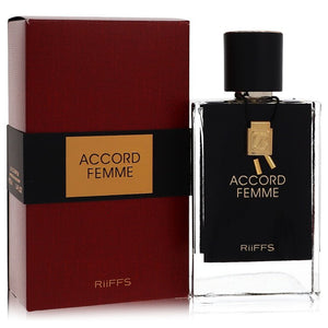 Riiffs Accord Femme by Riiffs Eau De Parfum Spray (Unboxed) 3.4 oz for Women