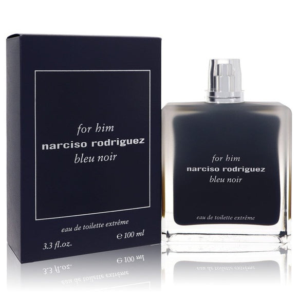 Narciso Rodriguez Bleu Noir Extreme by Narciso Rodriguez Eau De Toilette Spray (Unboxed) 3.3 oz for Men