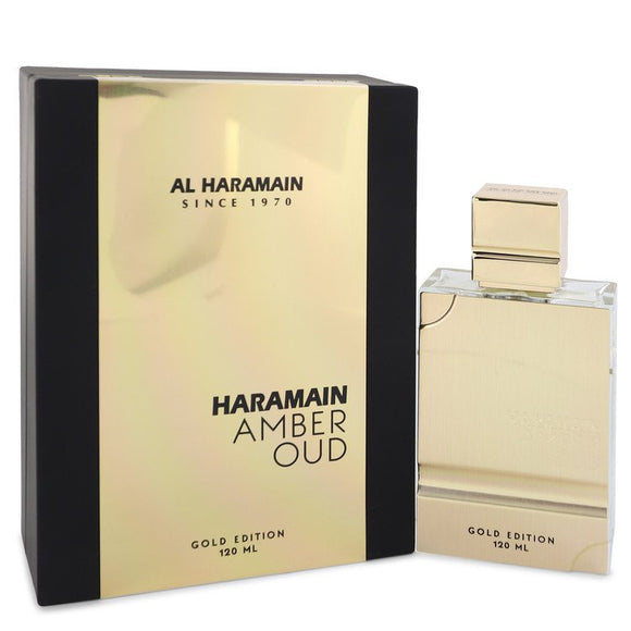 Al Haramain Amber Oud Gold Edition by Al Haramain Eau De Parfum Spray (Unisex) 6.7 oz for Women