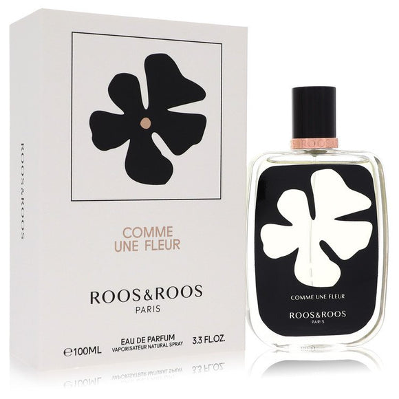 Roos & Roos Comme Une Fleur by Roos & Roos Eau De Parfum Spray (Unisex) 3.3 oz for Women