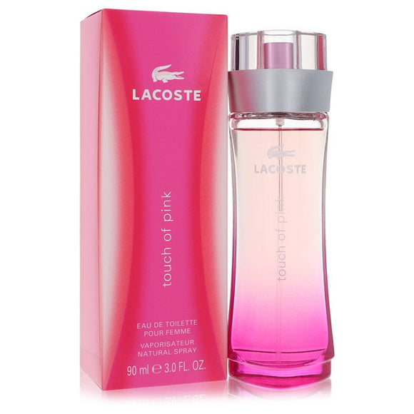 Touch of Pink by Lacoste Eau De Toilette Spray (Unboxed) 1 oz for Women