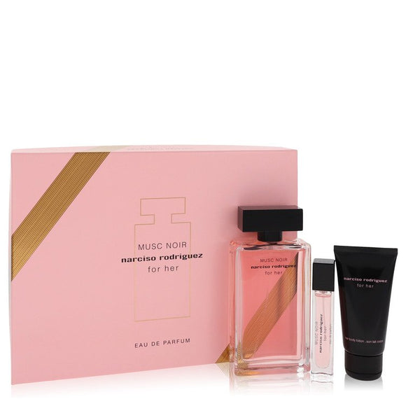 Narciso Rodriguez Musc Noir by Narciso Rodriguez Gift Set -- 3.3 oz Ea