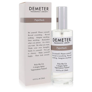 Demeter Paperback by Demeter Cologne Spray (Unboxed) 4 oz for Women