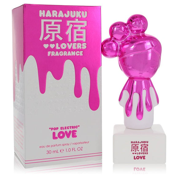 Harajuku Lovers Pop Electric Love by Gwen Stefani Eau De Parfum Spray (Unboxed) 1 oz for Women