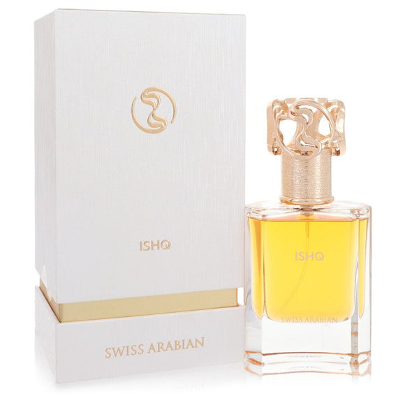 Swiss Arabian Ishq by Swiss Arabian Eau De Parfum Spray (Unisex Unboxed) 1.7 oz for Women