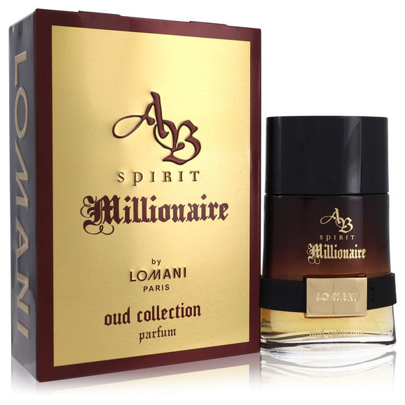 Spirit Millionaire Oud Collection by Lomani Eau De Parfum Spray 3.3 oz for Men