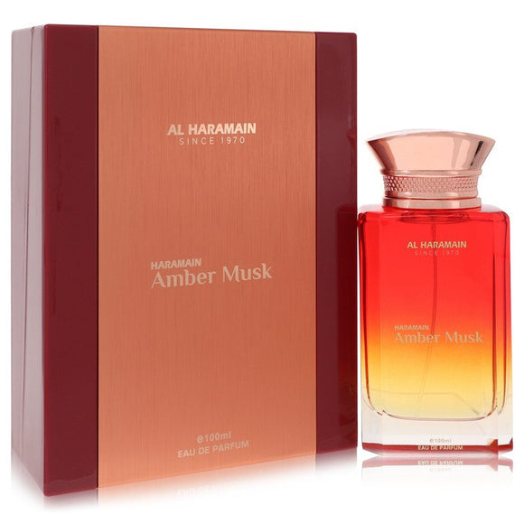 Al Haramain Amber Musk by Al Haramain Eau De Parfum Spray (Unisex) 3.3 oz for Men