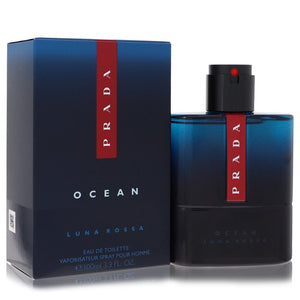 Prada Luna Rossa Ocean by Prada Eau De Toilette Spray (Unboxed) 3.4 oz for Men