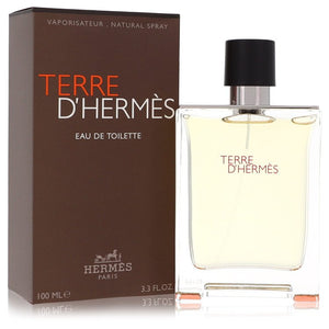 Terre D'Hermes by Hermes Eau De Toilette Spray Spray Refillable (Unboxed) 1 oz for Men