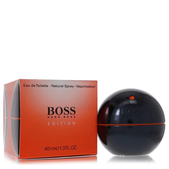 Boss In Motion Black by Hugo Boss Eau De Toilette Spray (Unboxed) 1.3 oz for Men