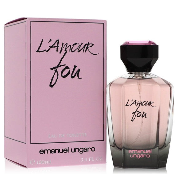L'Amour Fou by Ungaro Eau De Toilette Spray 3.4 oz for Women