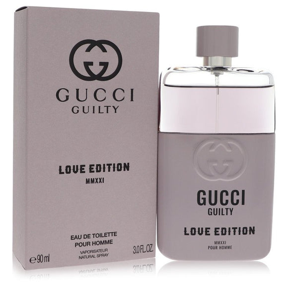 Gucci Guilty Love Edition MMXXI by Gucci Eau De Toilette Spray 3 oz for Men