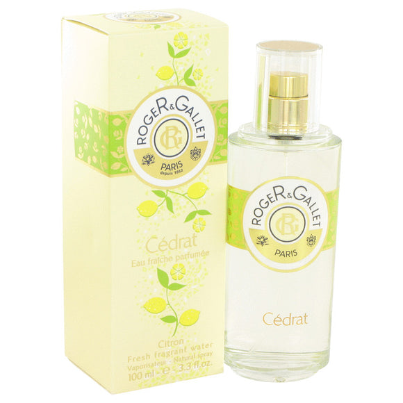 Roger & Gallet Cedrat Citron by Roger & Gallet Fresh Fragrant Water Spray (Unisex) 3.3 oz for Women