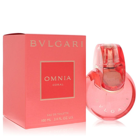 Omnia Coral by Bvlgari Eau De Toilette Spray 3.4 oz for Women