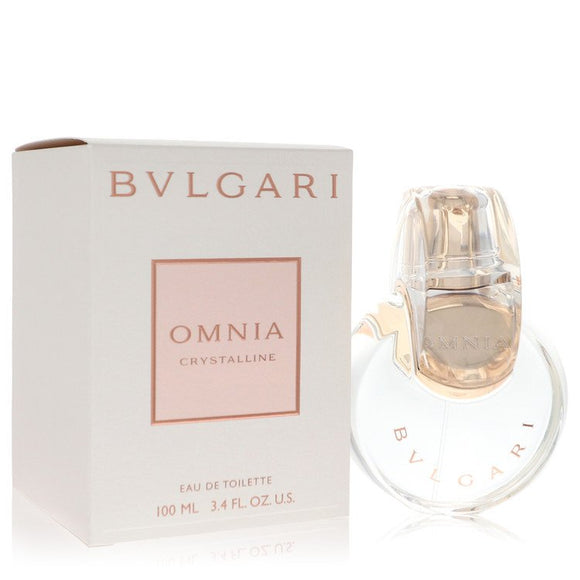 Omnia Crystalline by Bvlgari Eau De Toilette Spray 3.4 oz for Women