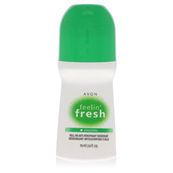 Avon Feelin' Fresh by Avon Roll On Deodorant 2.6 oz for Women