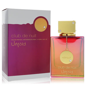 Club De Nuit Untold by Armaf Eau De Parfum Spray (Unisex Unboxed) 3.6 oz for Women