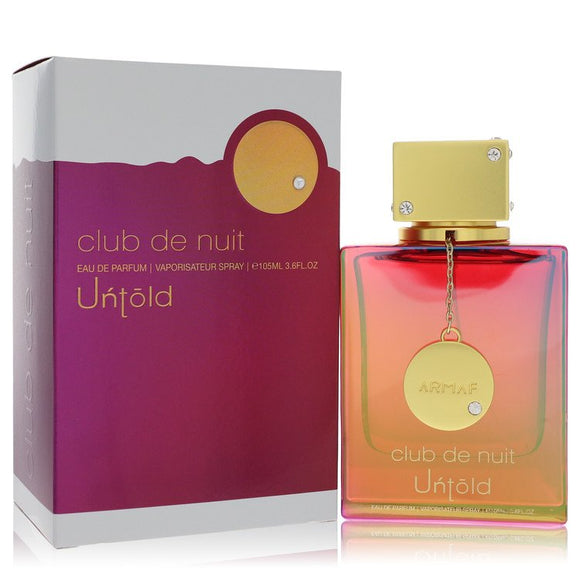 Club De Nuit Untold by Armaf Eau De Parfum Spray (Unisex Unboxed) 3.6 oz for Women