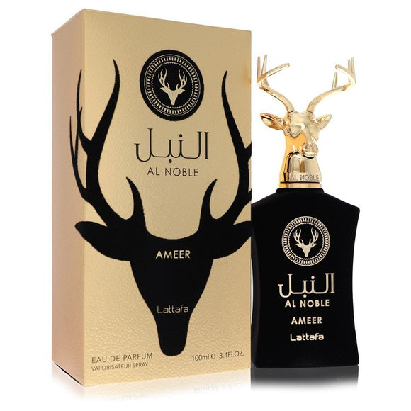 Lattafa Al Noble Ameer by Lattafa Eau De Parfum Spray (Unisex) 3.4 oz for Men