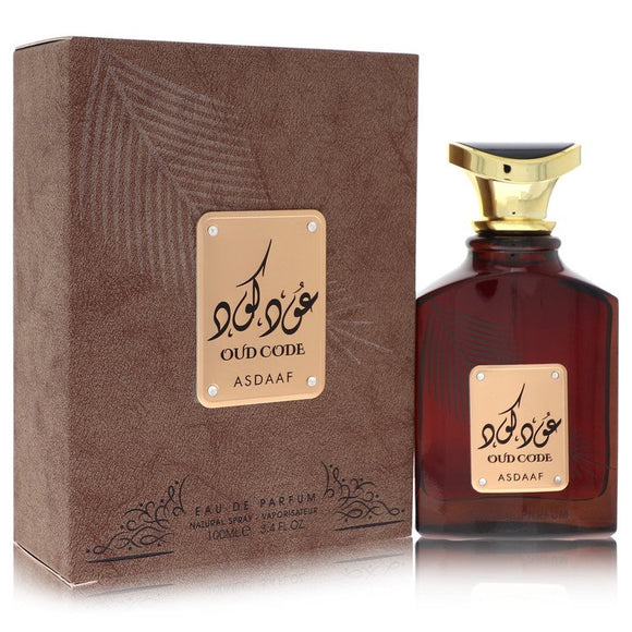 Oud Code by Asdaaf Eau De Parfum Spray (Unisex) 3.4 oz for Men