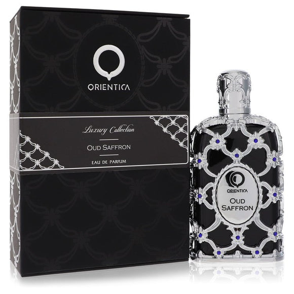 Orientica Oud Saffron by Al Haramain Eau De Parfum Spray (Unboxed) 5 oz for Men