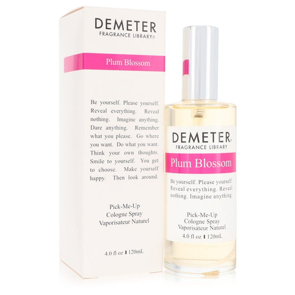 Demeter Plum Blossom by Demeter Cologne Spray (Unboxed) 4 oz for Women