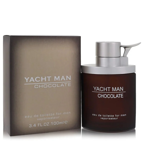 Yacht Man Chocolate by Myrurgia Eau De Toilette Spray 3.4 oz for Men